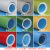 标燕pvc塑料防水PVC地垫塑料防滑垫 楼梯垫走廊橡塑胶防滑地垫阻燃 2米宽（每平米单价）1.6mm厚灰色