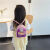 迪士尼艾莎公主儿童书包外出宝宝炫彩双肩包可爱卡通包夏季女童背包 粉色