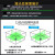 定制适用铁邦蓝光12线水平仪贴地仪绿光仪激光贴墙仪墙地一体机 12线绿光