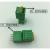 免螺丝 15EDGKD-2.5 2.54 公母对接 弹簧接线端子 2EDGKD2.5 3P 接线头 + 直针座