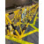 路障移动带刺防撞护栏阻车幼儿园政府单位学校防冲撞设施 6米 76-50 6米   76-50