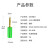 HUNJUN2mm黄铜镀金焊接式香蕉插头 可叠插2mm插头 10A60V 黄色100个