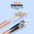 天背（Tianbei）TB-I48N工程级光纤跳线 OM2多模双芯双工跳纤光纤线2米LC-ST Φ3.0低烟无卤外被 收发器尾纤