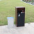 迪恩斯（DEANS）垃圾分类垃圾桶户外环卫果皮箱室外市政物业小区街道公园垃圾箱大号商用 咖啡色镀锌板