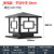 太阳能欧式墙头灯柱头灯围墙灯LED户外大门柱子灯庭院草坪灯 黑色50cm接电款(古铜请备注)