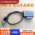 GJXBP笔记本光驱SATA转USB易驱线外置光驱盒转接线USB外接7+6转换线 黑色USB2.0(30厘米长线)