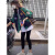 静舟阁（JINGZHOUGE） 香港潮牌 棒球服外套女春秋新款短款韩版休闲宽松显瘦夹克上衣 绿色 M