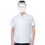 比鹤迖 BHD-2910 夏季厨师工作服上衣 短袖[白色]3XL 1件