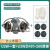 重松面具U2K防尘口罩防工业粉尘煤矿电焊可水洗烟毒面具 U2W一套+U2W芯4个+200片棉(塑头带)