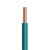 珠江电缆 电力电缆ZC-BV-450/750V-50平方铜芯国标单股硬线 100米/卷 绿色