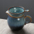苏氏陶瓷（SUSHI CERAMICS）茶具套装新窑变银丝釉泡茶碗茶杯功夫茶具陶瓷盖碗13头礼盒装