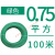 电线 RV多股铜芯软线电线0.5 0.75 1 1.5 2.5 4 6平方国标电子线导 铜0.75平方100米(绿色)