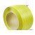 PP塑料经济打包带苞芯带半自动机用彩色热熔包装带手工捆扎带编织 黄色 12*09mm10公斤