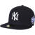 美职棒（MLB）棒球帽New York Yankees平檐羊毛海军蓝舒适3075897 single 6 7/8(适合头围54.9cm)