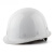 希凡里玻璃钢安全帽工作帽国标建筑工程安全头盔透气领导定制印字 GM-737白色