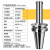 微调精粗镗头bt40镗刀刀柄可调式镗刀头接杆BT30 LBK-1 2 3 4 5 6 BT40-LBK3-125L