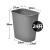 定制厨房嵌入式垃圾桶不锈钢橱柜入墙垃圾箱洗手间隐藏一体清洁桶 BZ24升塑料桶