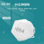 胜丽 防尘口罩 KN95工业防粉尘 防灰尘 打磨防护  一次性成人 白色双片独立包装 头戴式 M9502V 20只/袋