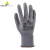 代尔塔201705手套 PU涂层精细机械操作掌背透气加厚工地耐磨工业劳保防护手套 灰色 6