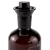 海斯迪克 HKCL-621 溶解氧瓶 实验室具塞玻璃培养污水瓶水样瓶 棕色单盖500ml 