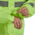 大杨RF723反光警示雨衣 多功能雨衣雨裤套装 荧光绿175 防汛救援分体警示服