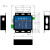 定制适用USR-TCP232-410S工业级双串口服务器RS232/485转以太网Modbus -410S主机+电源不含税不含税