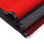 科力邦（Kelibang） 条纹复合地毯 可裁剪双条纹PVC复合防滑地垫 酒店地垫走廊防滑地毯 1.2*10m KB1211 灰色