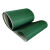 绿色C草坪花纹输送带防滑爬坡耐磨业传动带摩擦力好止浆带 绿色人字形型档板
