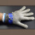 京顿JINGDUN不锈钢防切割耐磨园防护护手劳保钢丝手套工厂手套(单只装) 银灰色 XXL