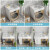 歌迪瓦（GEDIWA）小户型阳台洗衣机柜可定制带搓衣板一体组合洗衣柜伴侣石英石台盆 70*75CM石英盆+带搓衣板+全配件