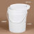 有机水溶肥料桶原液桶液体肥专用桶透气桶空桶加厚密封塑料桶水桶 10L白色透气塑料桶