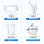 玻璃实验室玻璃干燥器真空干燥器干燥皿150/210/240/400mm BKMAMLAB 塑料真空干燥器400mm 1个