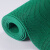 LENCUSN 黑色S型镂空网眼地毯实心 5.5mm 0.9x15米一卷 防水泳池地垫PVC塑料疏水浴室洗手间防滑垫