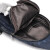 格比森 单肩包男士新款斜挎包 防划耐磨防泼水胸包 7.9英寸平板电脑包 时尚运动休闲包 黑色