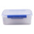 纳仕徳 BS-888 保鲜盒 厨房酒店打包盒塑料收纳盒透明熟料泡菜冷冻盒密封塑料盒饭盒 10L(38*26*13.5)