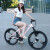 凤凰（Phoenix）山地自行车男女成人变速车瑞途 钢架辐条轮-丝绸白 27.5寸 24速 