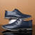 NIUWEI2024新款夏季时尚大码鞋子男透气系带韩版男鞋休闲中东鞋 蓝色 38