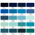 梦茜儿三和自动喷漆PB09天(酞)蓝 深天酞蓝色GSB涂料色卡金属防锈漆的 RAL5015#天空蓝