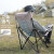 威野营（V-CAMP）躺椅折叠椅 夏季透气网纱 午休椅便携式沙发椅 沙滩椅 户外折叠椅 网纱透气款(大号)