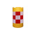 科恩森（KEENSEN）水马防撞桶 道路交通注水圆柱形隔离桶 吹塑款400*700(红白反光膜)