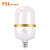 佛山照明（FSL）led灯泡E27大螺口球泡高亮节能灯柱形金边4W 白光