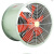 定制适用耐高温轴流风机厨房防油防潮强力通风机厂房管道式排风扇 2504 380V