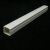 双岸 PVC白色电线槽 明装方形配线槽 阻燃走线槽  39x19(D)2.8M 一根价