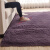 沙发前的地垫地毯卧室客厅满铺可爱房间床边毯茶几沙发榻榻米长方 淡紫色长绒 1.4*2米