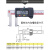 定制内沟槽数显卡尺长爪内径卡槽卡簧内径尺电子小头圆柱游标卡尺 圆柱头24-150mm