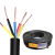 YC橡胶电缆线芯国标软线2/3/4芯1/2.5/4/6平方橡套护套线ycw 国标32.5+11.5 /整卷