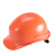 代尔塔（Deltaplus）冬季帽檐透气安全帽生产防寒保暖加厚透气工地内衬神器头盔 桔色