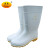 丽泰食品卫生靴白色中高低筒耐油耐酸碱防水防滑雨靴牛筋底 丽泰白色食品靴高筒 36