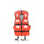 鸣固 潜水浮力衣成人儿童钓鱼服浮潜游泳船用漂流背心马甲大领子救生衣