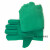 防油手套防水帆布手套耐油耐磨加绒加厚工业机械劳保布手套 颜色随机发货 30双